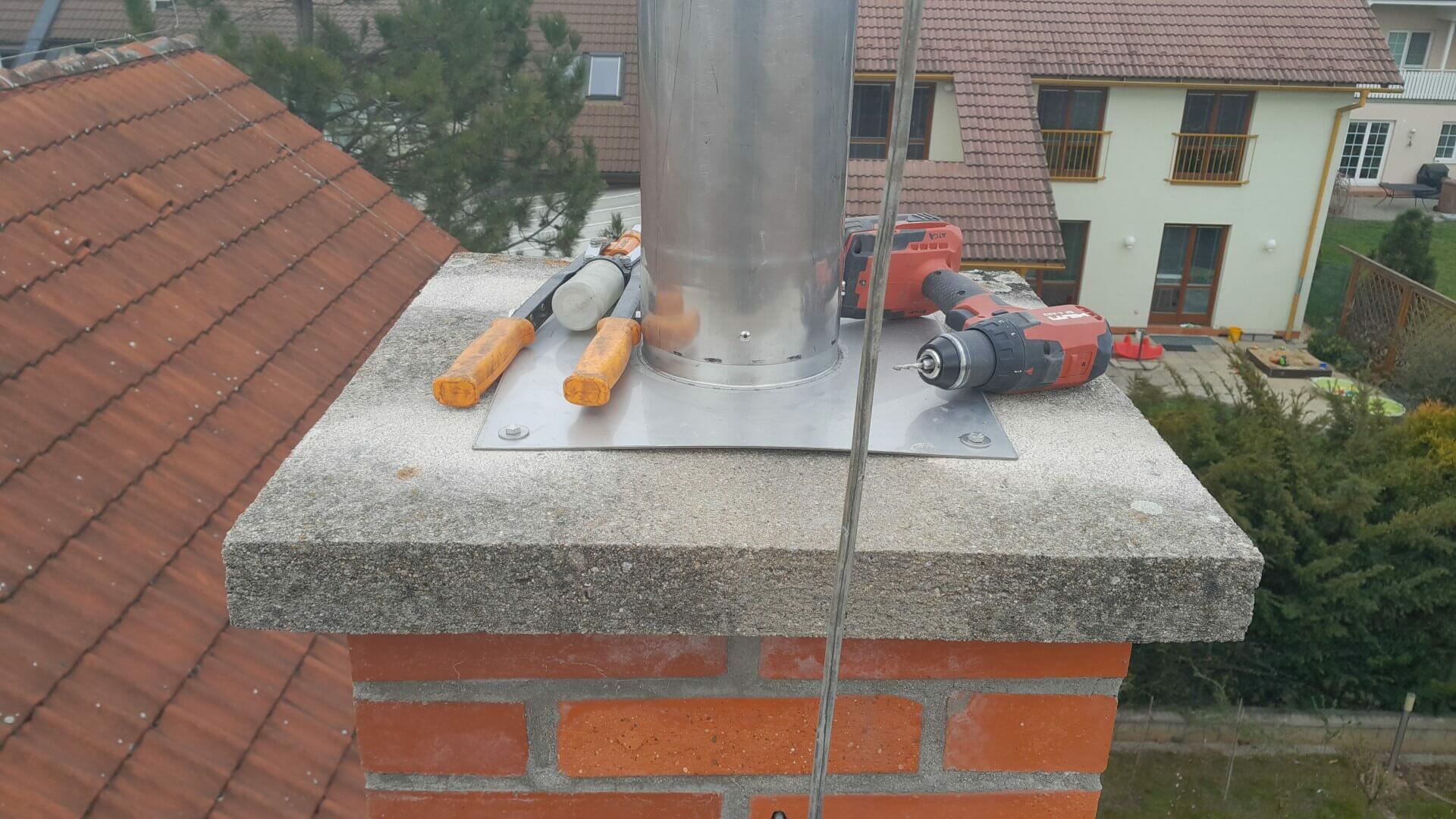 Oprava komínů Brno